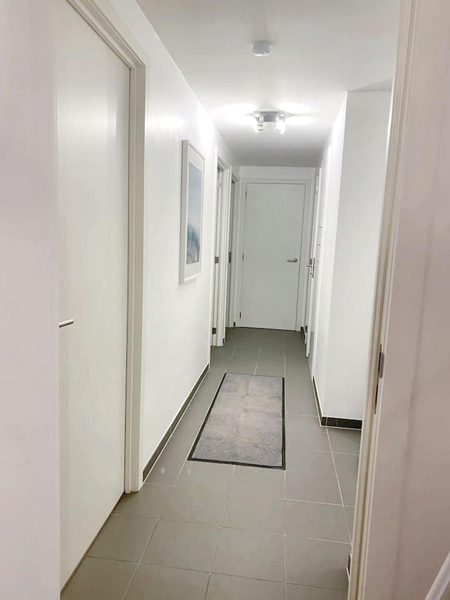 Modern Apartment In Cureghem Anderlecht 134 M² + Terrace Bryssel Exteriör bild